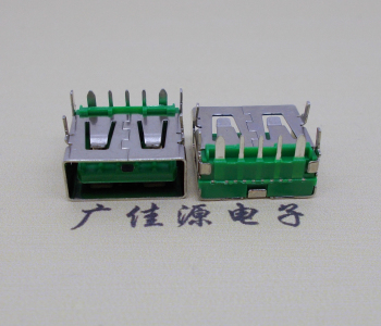 绍兴5A大电流 快充接口 USB5p绿胶芯 常规母座