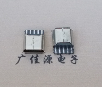 绍兴Micro USB5p母座焊线 前五后五焊接有后背