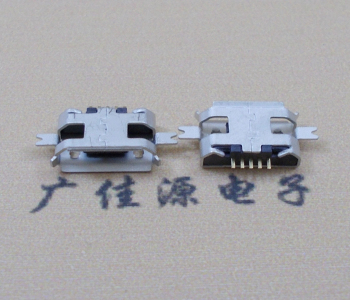 绍兴MICRO USB 5P接口 沉板1.2贴片 卷边母座