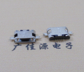 绍兴MICRO USB B型口 两脚SMT沉板0.7/1.0/1.6直边