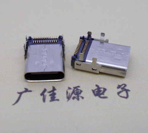 绍兴板上型Type-C24P母座双排SMT贴片连接器