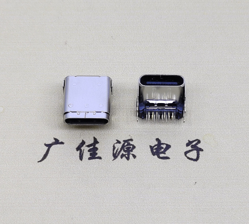 绍兴type c24p板上母头 typec接口数据CL=3.4,DIP+SMT端子DIP长脚